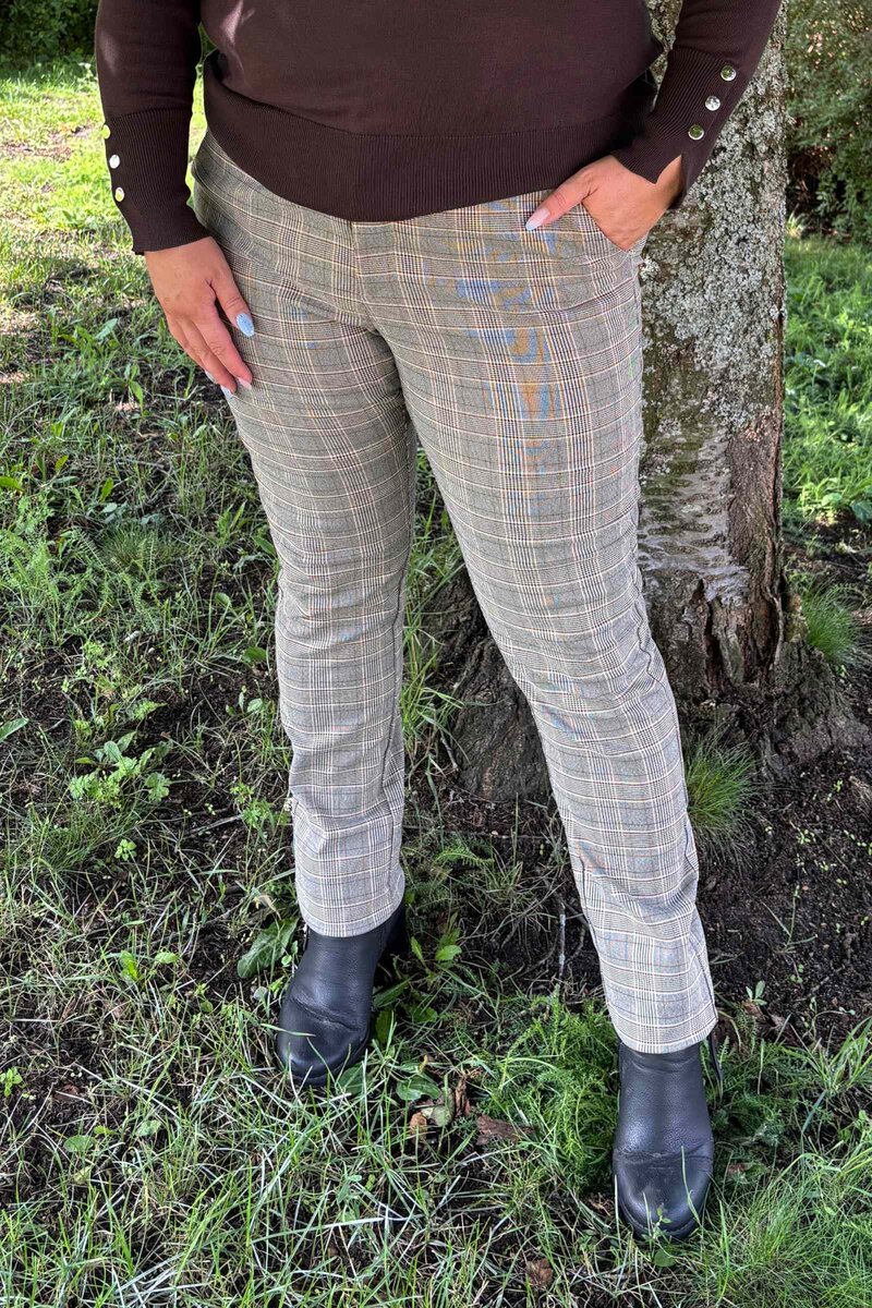Solvej Trousers Ladies Simply Taupe W Partridge Freequent