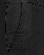 Solveig Trousers Faux Leather Women Black Freequent
