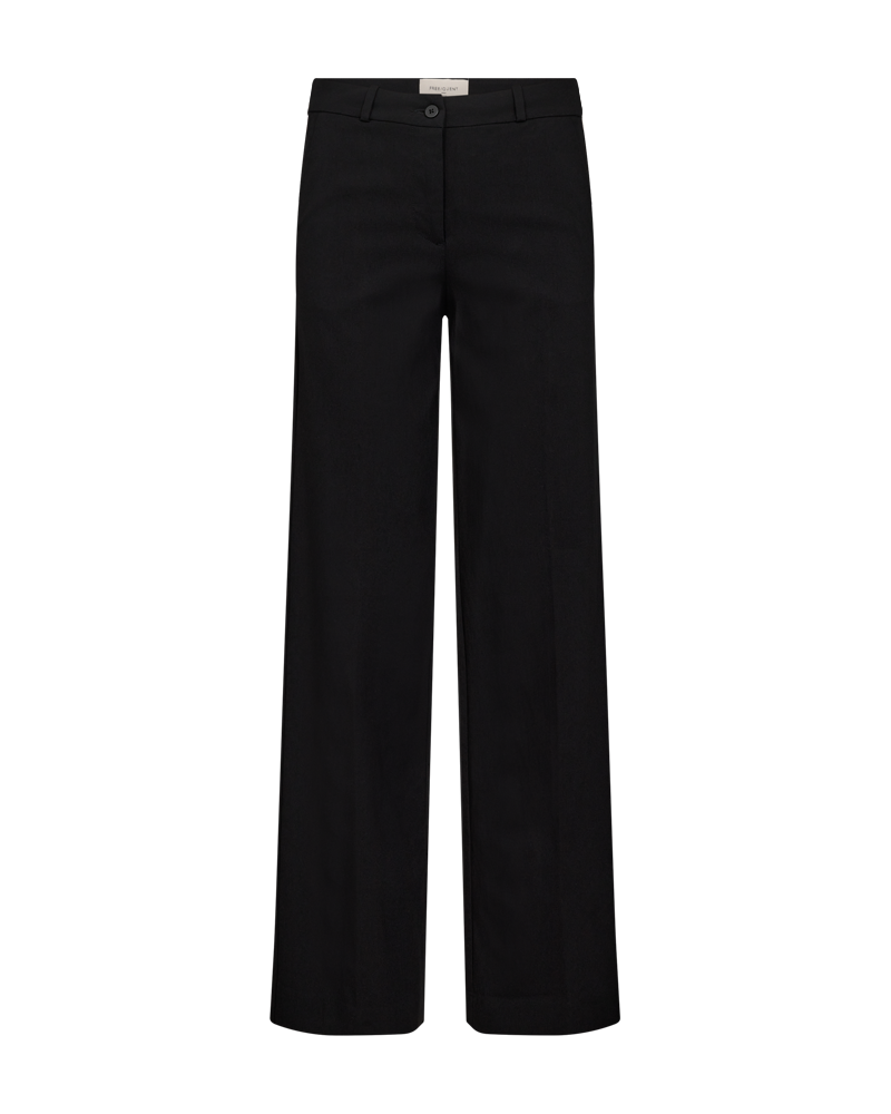 Solvej Wide Byxa Dam Black Freequent
