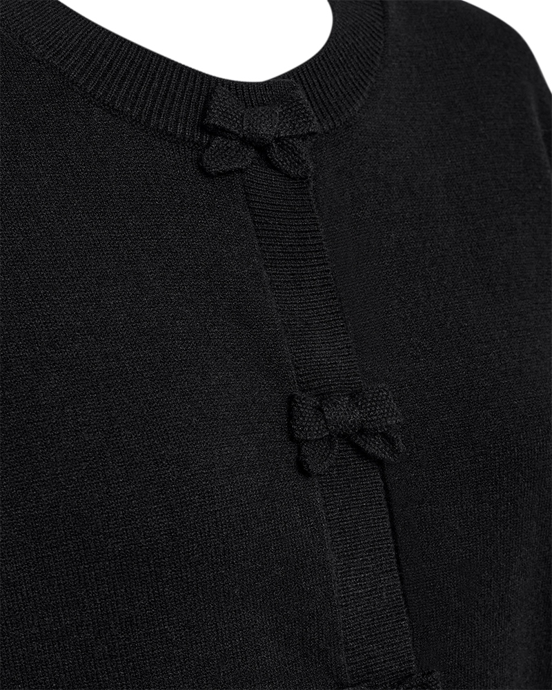 Tessa Cardigan Dam Black Freequent