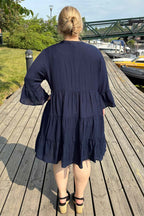 Vigge Women's Dress Navy Blazer Freequent