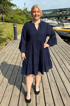 Vigge Women's Dress Navy Blazer Freequent