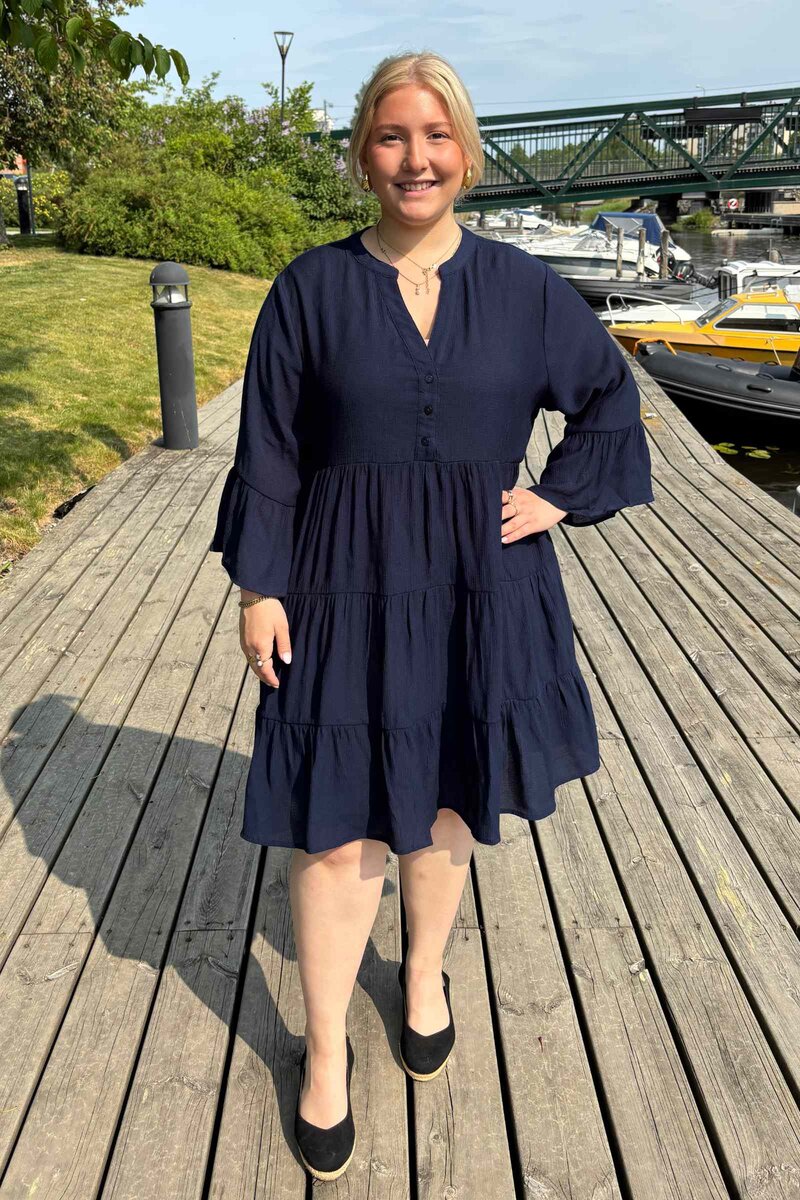 Vigge Women's Dress Navy Blazer Freequent