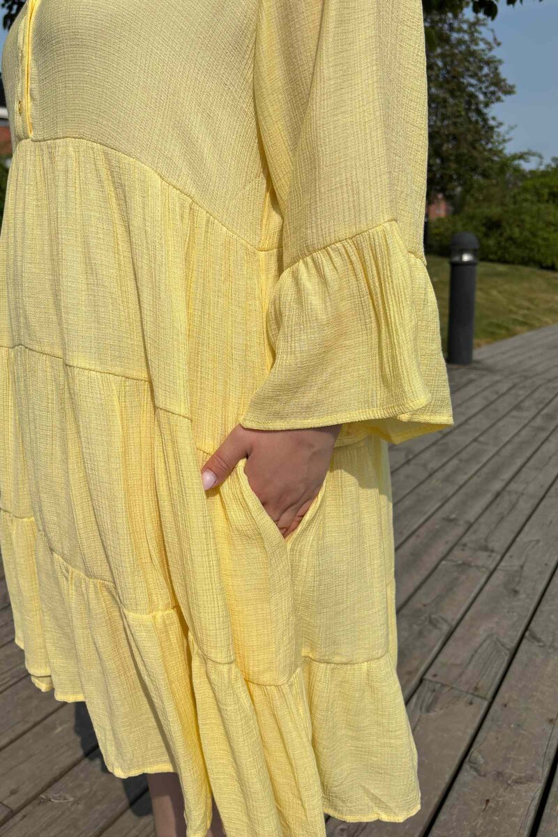 Vigge Dress Women Popcorn Freequent