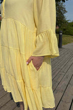 Vigge Dress Women Popcorn Freequent