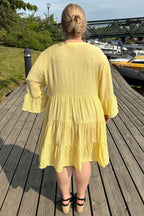 Vigge Dress Women Popcorn Freequent