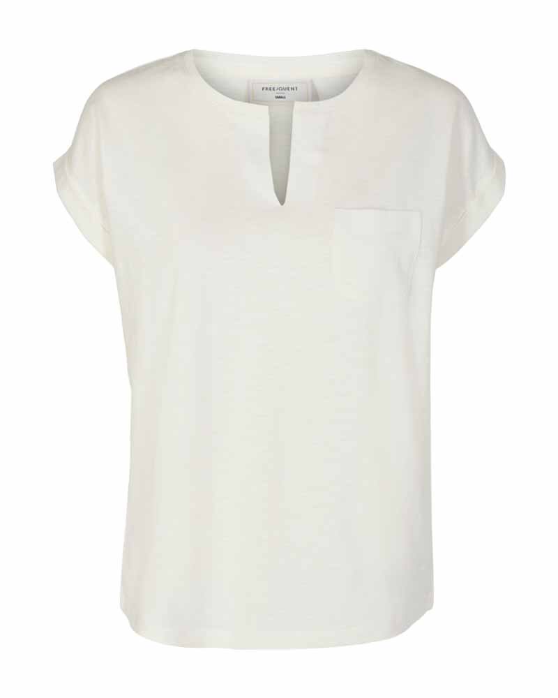 Viva Pocket Top Women Off White - Freequent