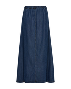 Wilke Kjol Dam Medium Blue Denim Freequent