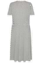 Yrsa Dress Women Cloud Dancer W Black Freequent