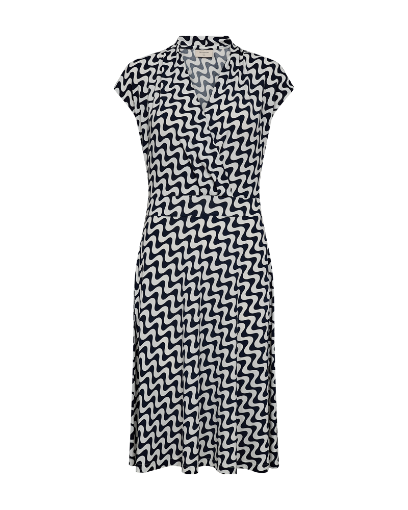 Yrsa Dress Women Star Off-White W Navy Blazer Freequent