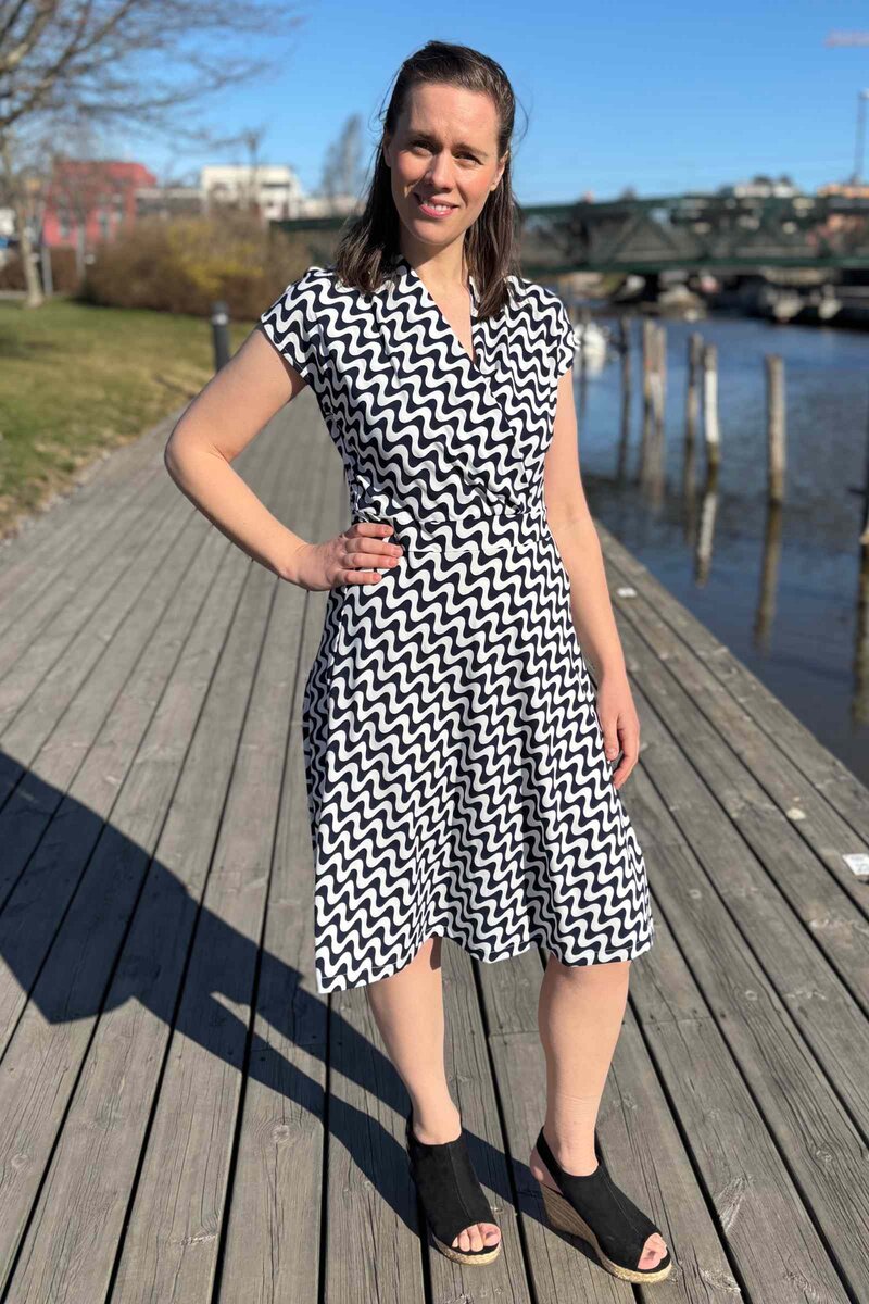Yrsa Dress Women Star Off-White W Navy Blazer Freequent
