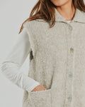 GRS Christa Väst Dam Beige Moonbeam Mel | Smilebutiken - Freequent