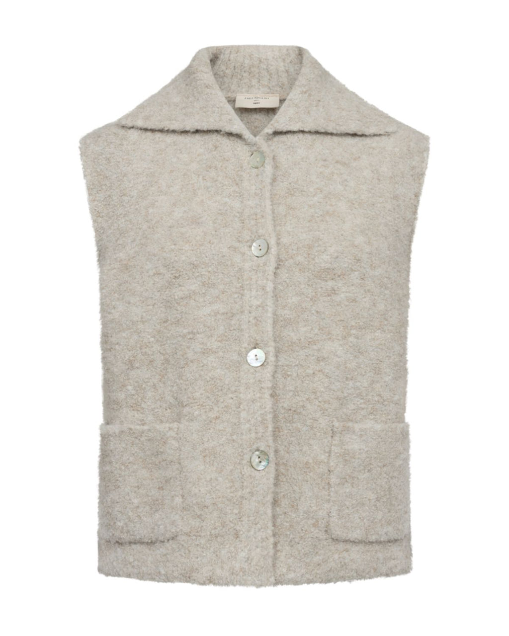 GRS Christa Väst Dam Beige Moonbeam Mel | Smilebutiken - Freequent