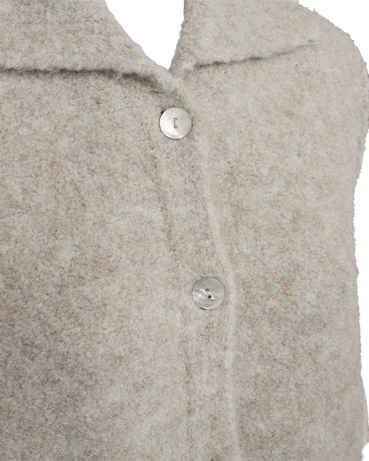 GRS Christa Väst Dam Beige Moonbeam Mel | Smilebutiken - Freequent