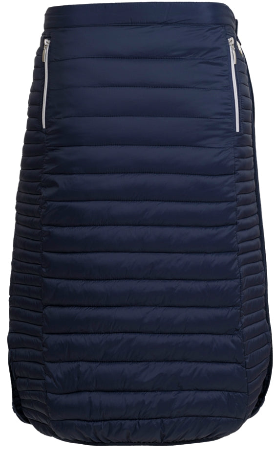 Gaia Skirt Dark Navy Täckkjol Dam Tuxer