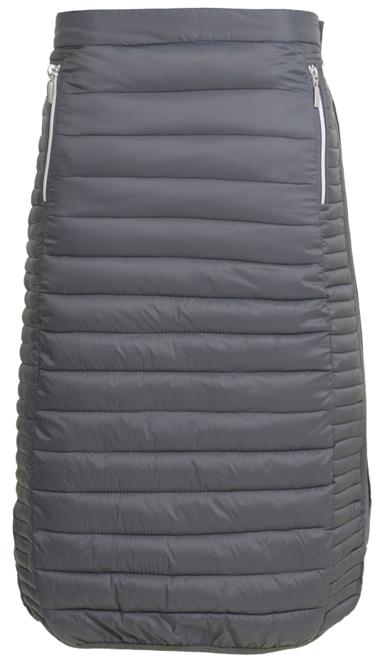 Gaia Skirt Iron Grey Täckkjol Dam Tuxer