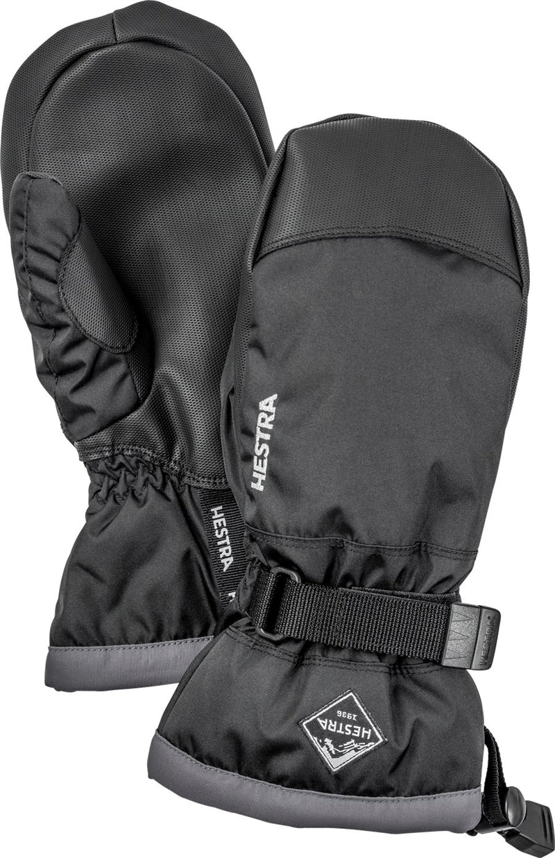 Hestra Kids' Gauntlet CZone Jr Mitt Black Graphite Mittens