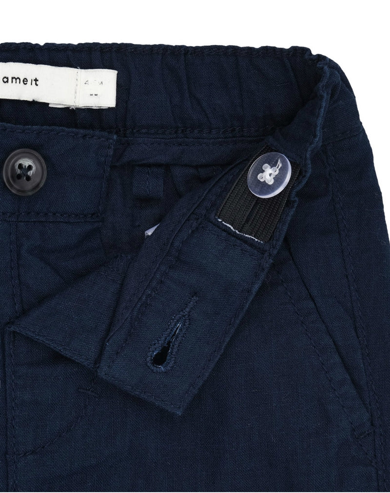 Gavin Pant NB Dress Blues Name It