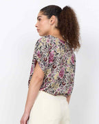 Genia 1 Top Women Mauve Orchid Combi | Smilebutiken - Soyaconcept