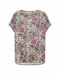Genia 1 Top Women Mauve Orchid Combi | Smilebutiken - Soyaconcept
