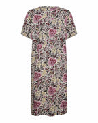Genia 3 Long Tunic Women Mauve Orchid Combi | Smilebutiken - Soyaconcept