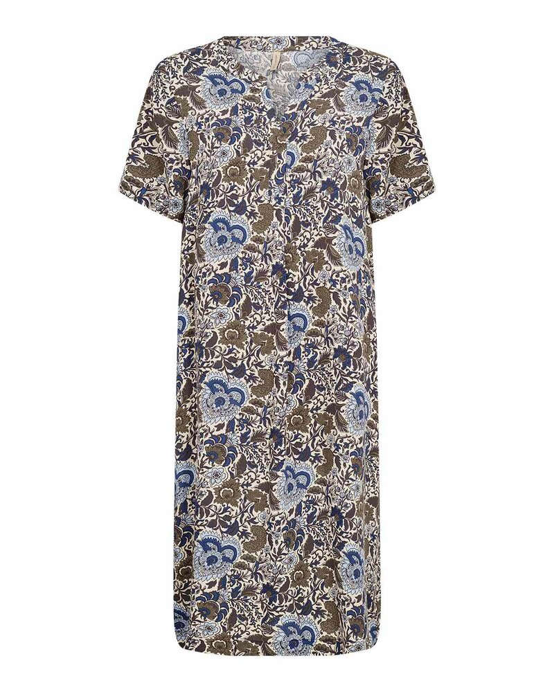 Genia 3 Long Tunic Women Polaris Star Combi | Smilebutiken - Soyaconcept