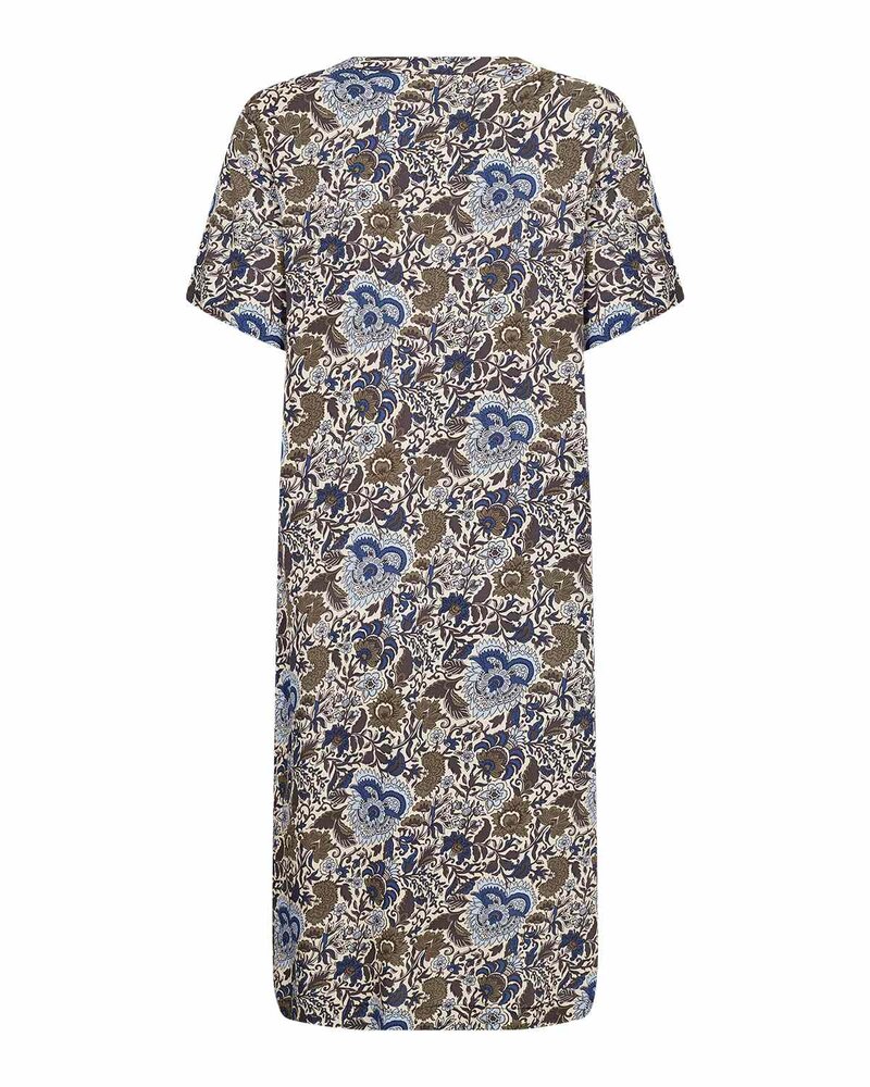 Genia 3 Long Tunic Women Polaris Star Combi | Smilebutiken - Soyaconcept