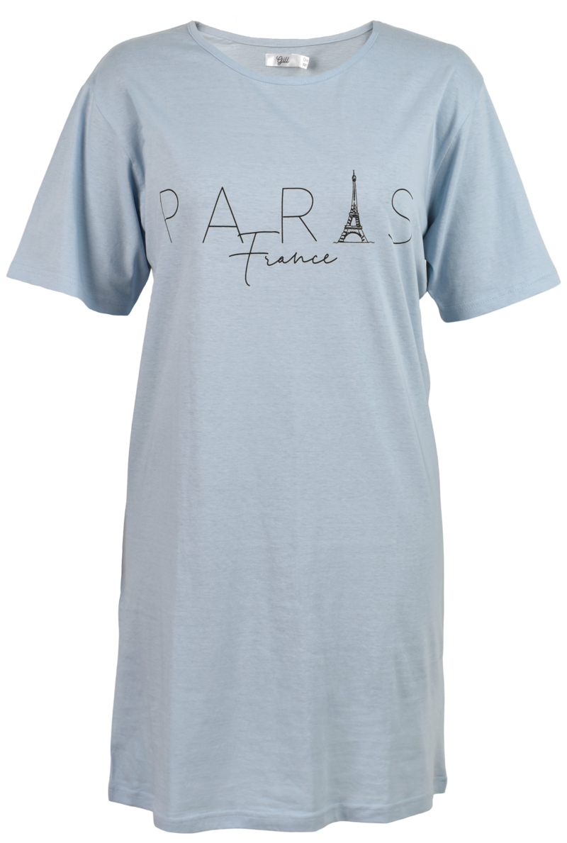 Gill Big Tee Paris Nattlinne Dam Blue - Wänerstedt