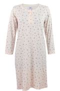 Gill Jonna Long-sleeved Nightgown Women Pink Wänerstedt