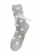 Gill Sock with Anti-Slip Women's Grey Dotted - Wänerstedt
