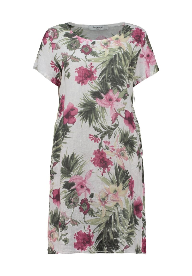 Gina Dress Women White | Smilebutiken - Zabaione