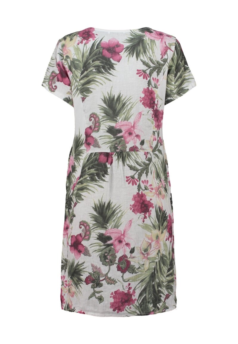 Gina Dress Women White | Smilebutiken - Zabaione