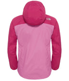 Girls Resolve Reflective Roxbury Pink Skaljacka Barn The North Face
