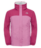 Girls Resolve Reflective Roxbury Pink Skaljacka Barn The North Face