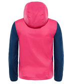 Girls Zipline Pink Blue Wing Teal Shell Jacket Kids The North Face