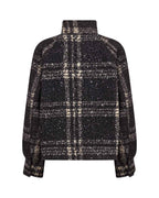 Gisa 1 Kort Jacka Dam Svart Black Combi | Smilebutiken - Soyaconcept