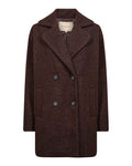 Gisa 2 Dubbelknäppt Jacka Dam Brun Chocolate Plum | Smilebutiken - Soyaconcept