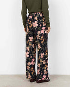 Grace 3 Blommig Byxa Dam Black Combi | Smilebutiken - Soyaconcept
