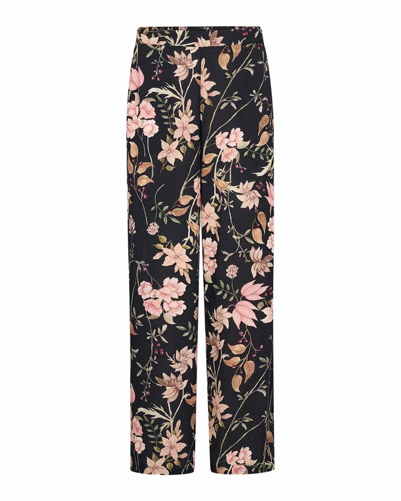Grace 3 Blommig Byxa Dam Black Combi | Smilebutiken - Soyaconcept