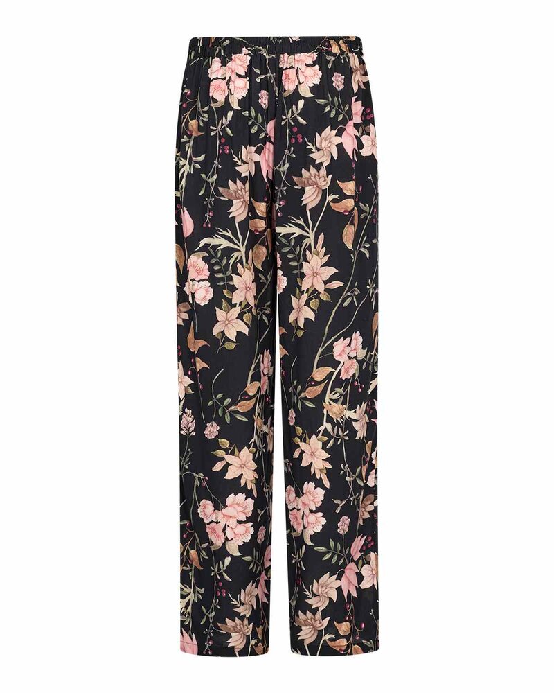 Grace 3 Blommig Byxa Dam Black Combi | Smilebutiken - Soyaconcept