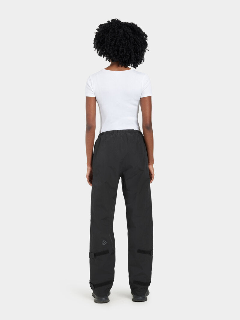 Grit 4 Regnbyxa Dam Black | Smilebutiken - Didriksons