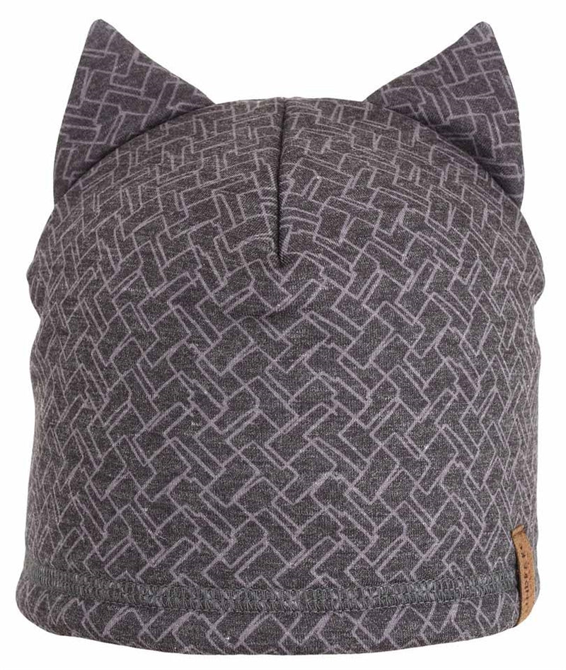 Grums Fleece-lined Hat Grey Kids - Lindberg