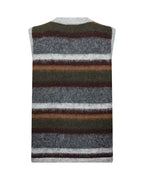 Hadil 1 Knitted Vest Women Forest Night Melange Combi | Smilebutiken - Soyaconcept