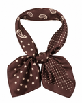 Hailey Scarf Dam Brun Brown | Smilebutiken - Caramelle Fashion