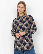 Halin 2 Skjorta Dam Navy Combi | Smilebutiken - Soyaconcept