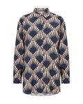 Halin 2 Skjorta Dam Navy Combi | Smilebutiken - Soyaconcept