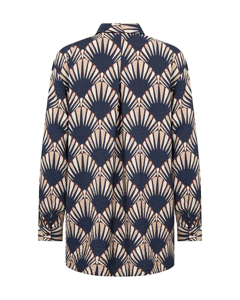 Halin 2 Skjorta Dam Navy Combi | Smilebutiken - Soyaconcept