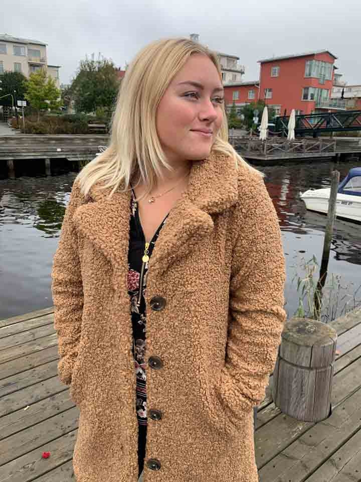 Happy Holly Nicole Teddy Jacket Women Beige - Happy Holly