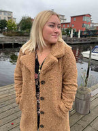 Happy Holly Nicole Teddy Jacket Women Beige - Happy Holly