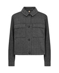 Hebe 1 Kort Jacka Dam Black Combi | Smilebutiken - Soyaconcept